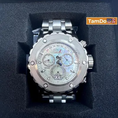 Invicta $2200 Reserve Specialty Subaqua 33948 Men's Watch, 52mm, 71 diamonds at Watches, Parts & Accessories in excellent condition